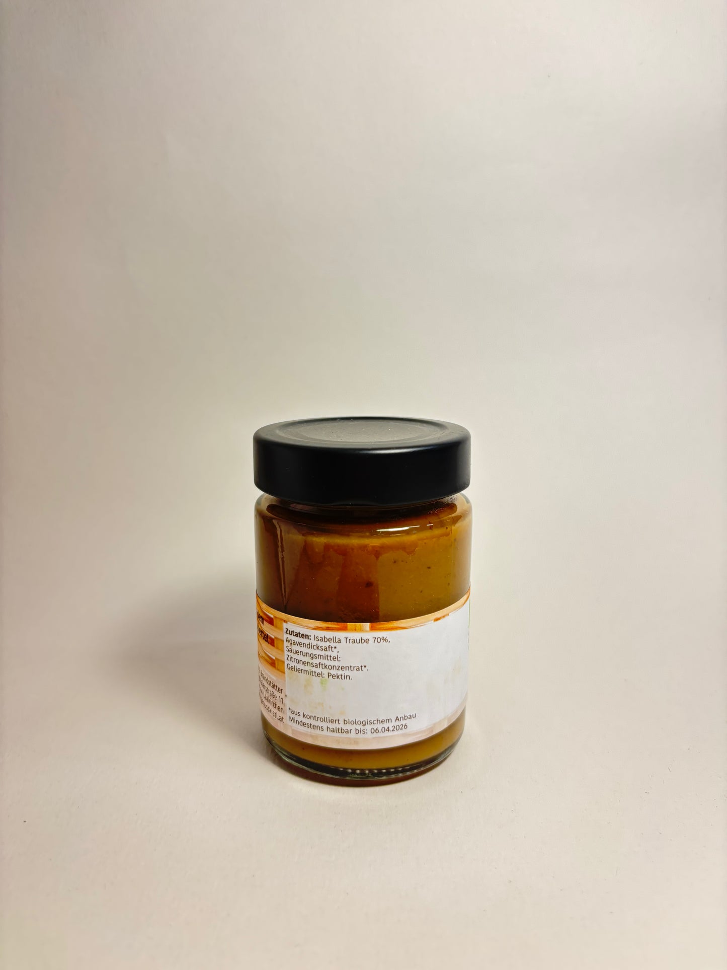 Bio Isabella Traube Fruchtaufstrich