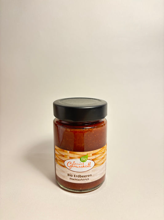 Bio Erdbeeren Fruchtaufstrich