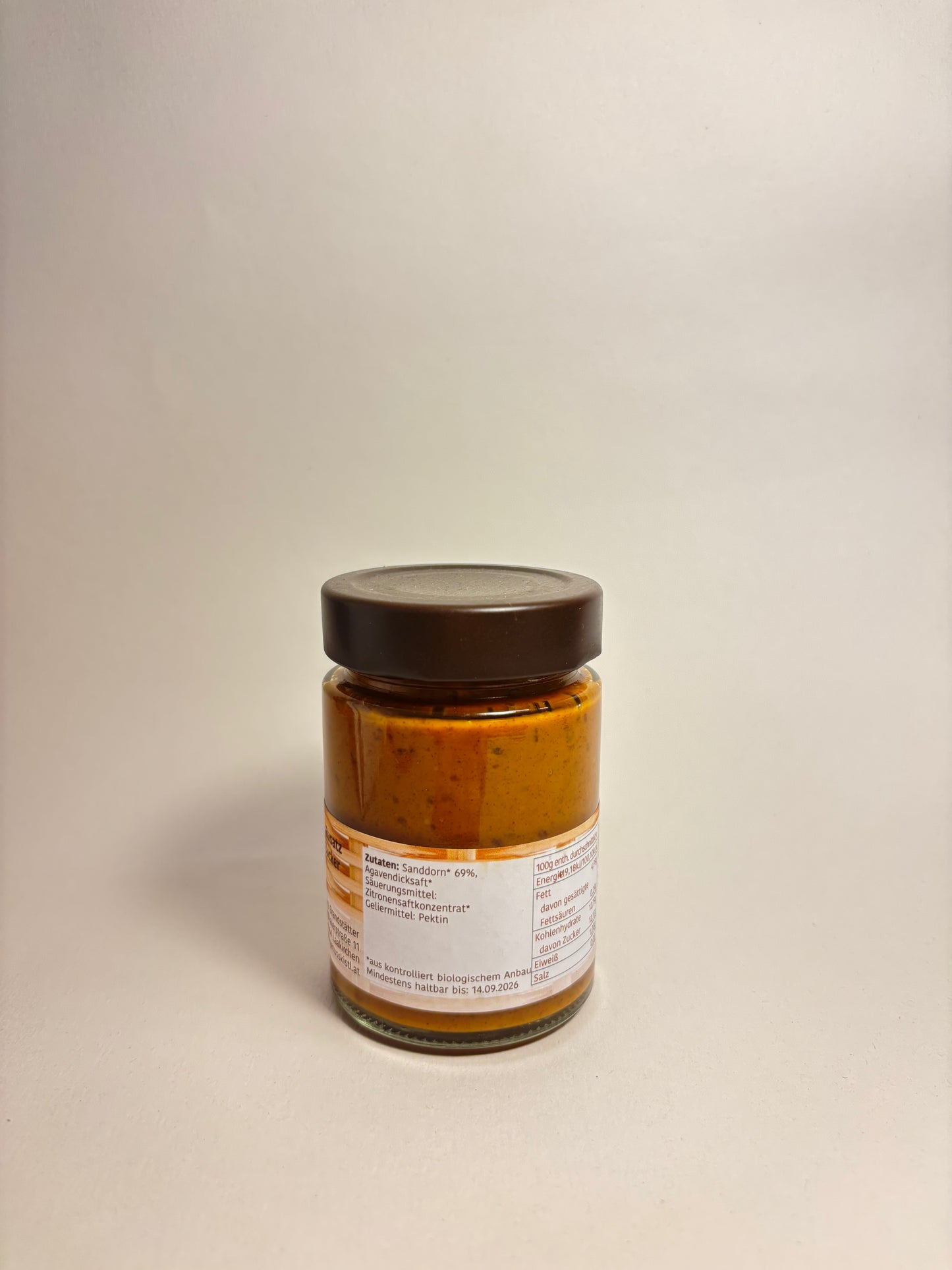 Bio Sanddorn Fruchtaufstrich
