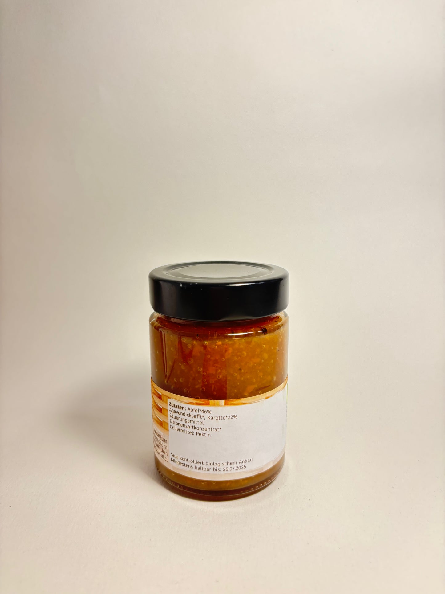 Bio Apfel / Karotte Fruchtaufstrich