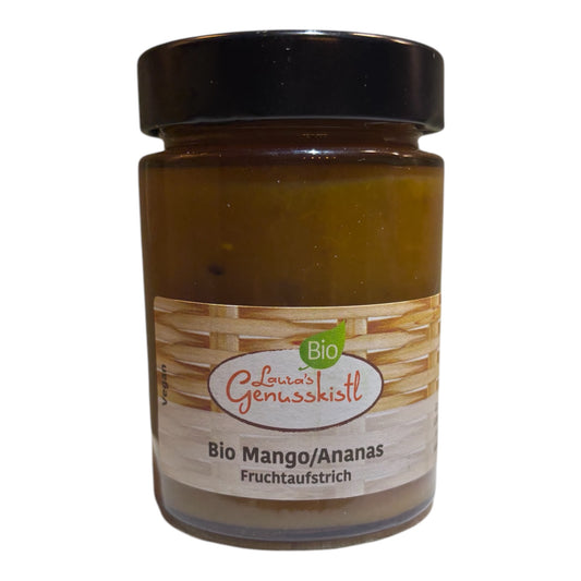 Bio Ananas/ Mango Fruchtaufstrich